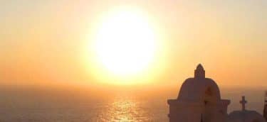 sunset Santorini